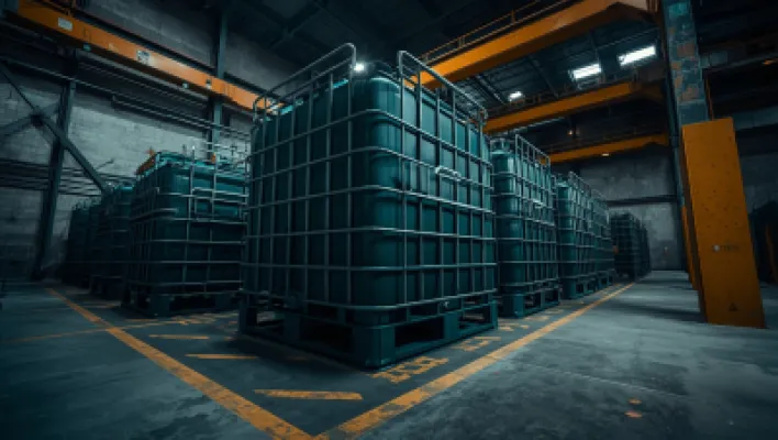 Şurup Konsantre IBC Tankları ile Depolama Çözümleri
